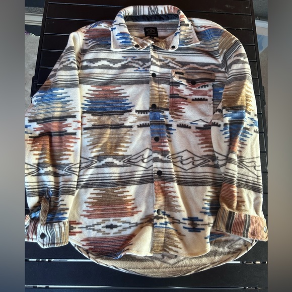 Billabong Other - Billabong Furnace Fleece Button Up Southwest / Aztec Pattern